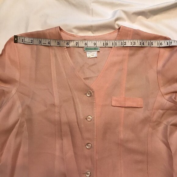 💥SALE💥 Scrub Top & Pants Set By Deauville Set - Picture 3 of 10